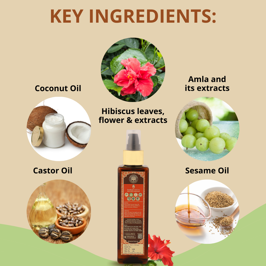 HIBISCUS HAIR OIL 200 ML
