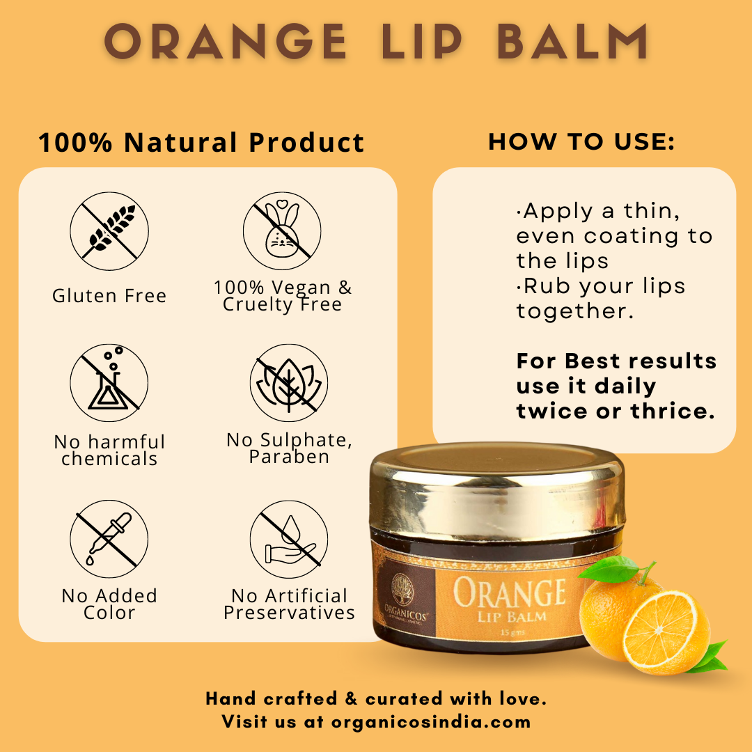 Orange Lip Balm