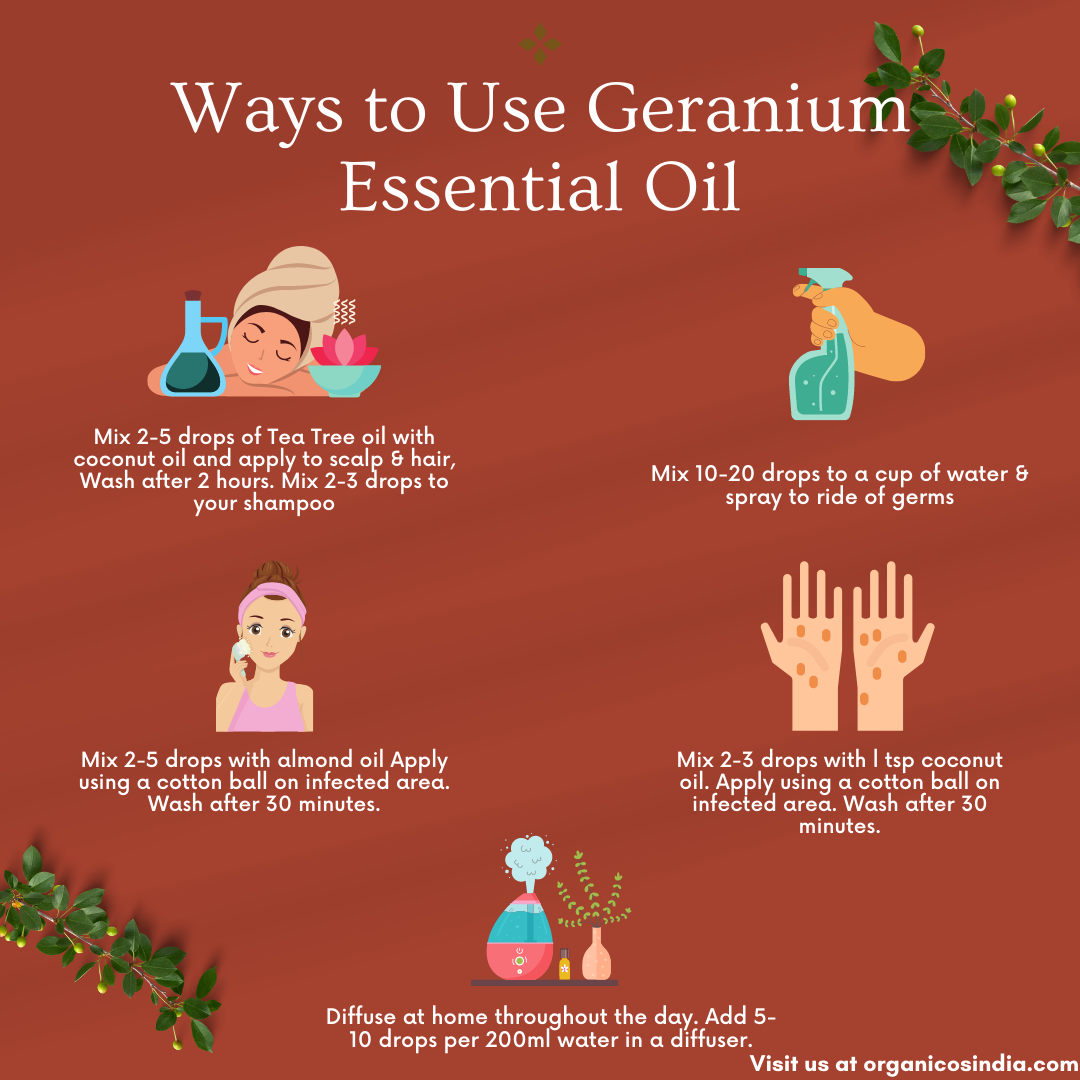 Geranium Essential Oil 15 ml