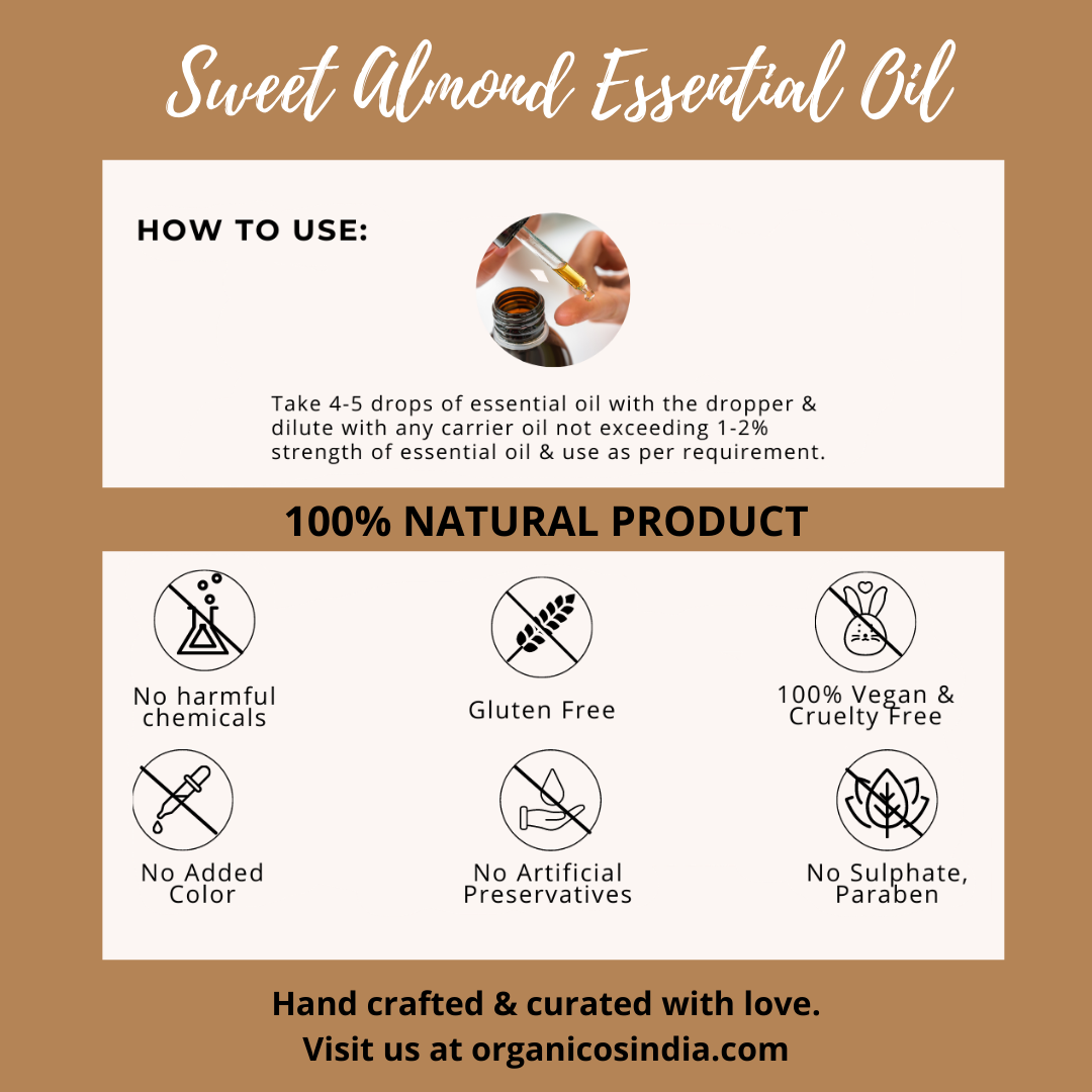 Sweet Almond Essential Oil 15 ml