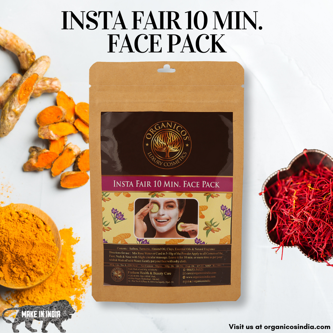 Insta Fair 10 MIN. Face pack