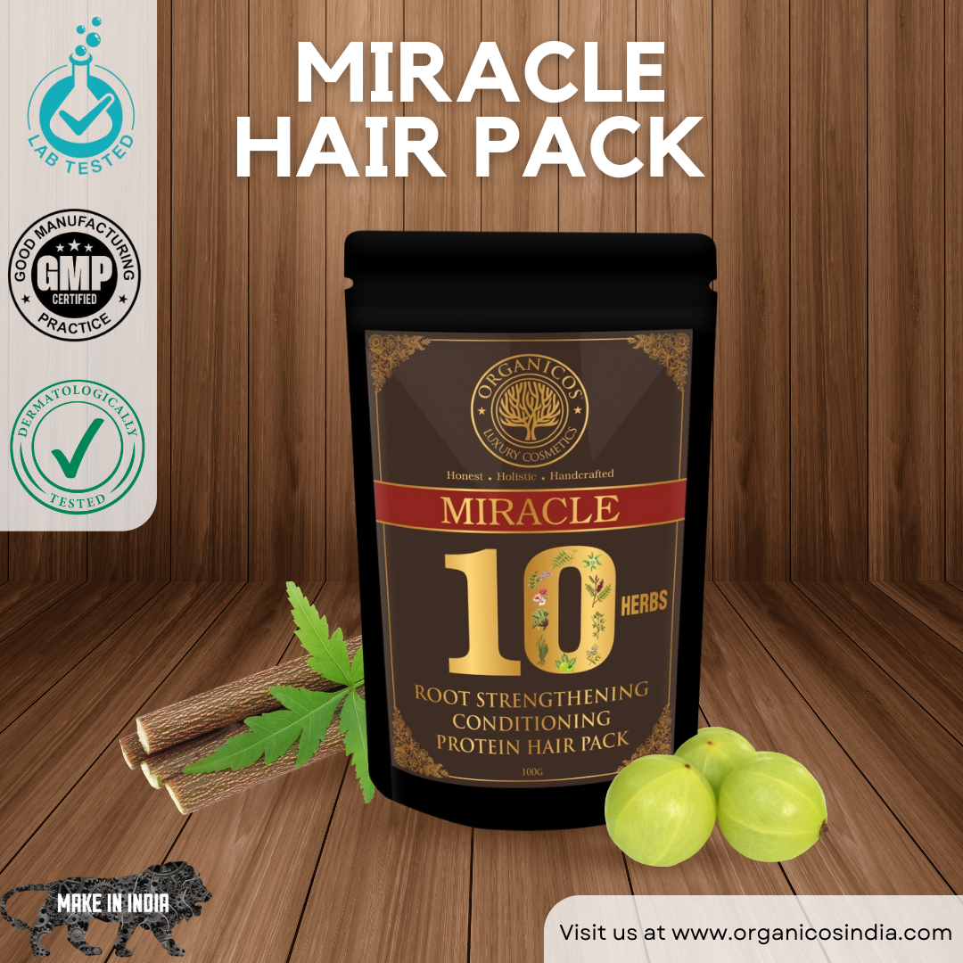 10 HERBS ROOT STRENGTHENING PROTEIN HAIR PACK 100G