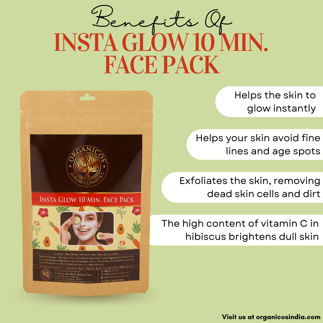 Insta Glow 10 MIN. Face Pack