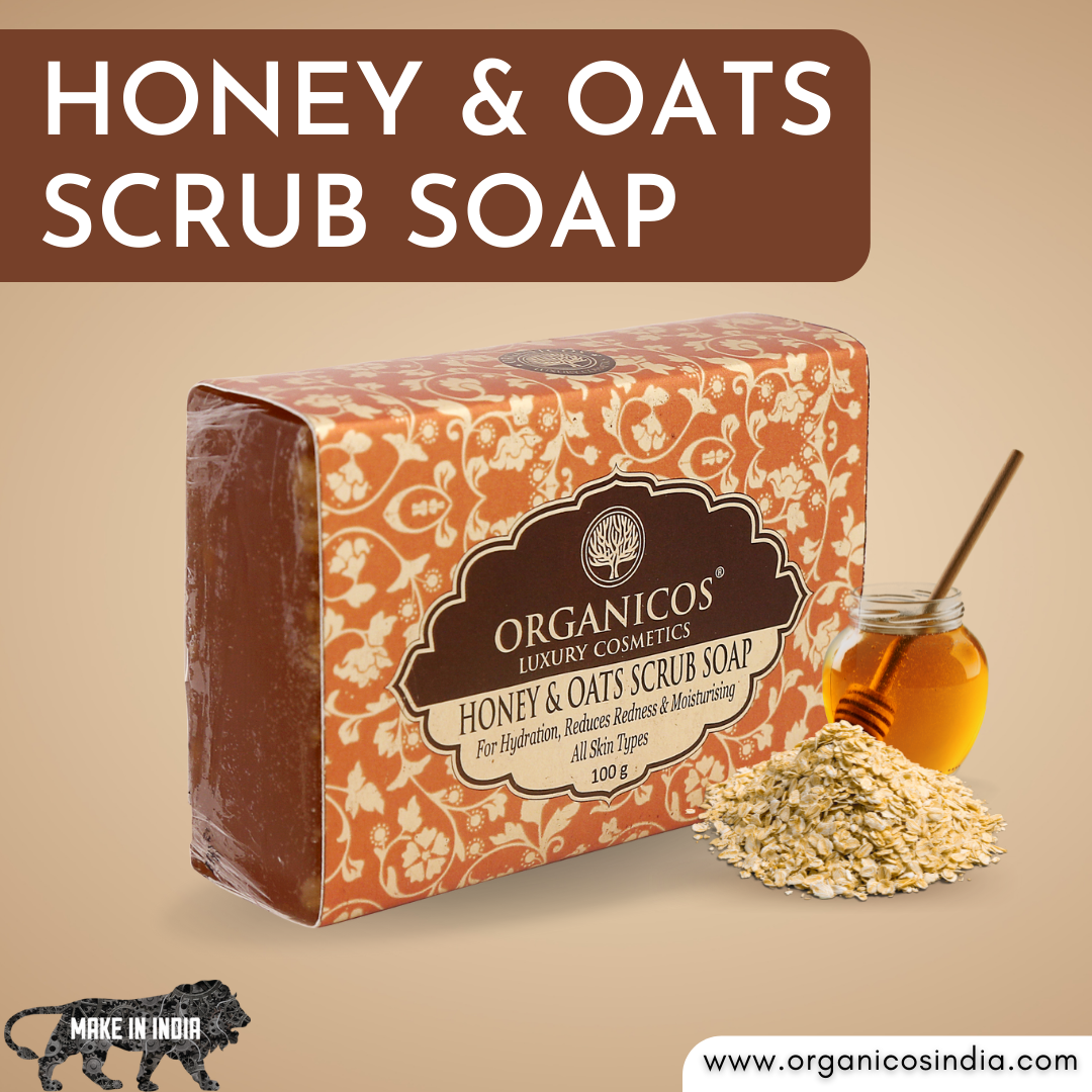 Honey & Oats Scrub Soap 100 g