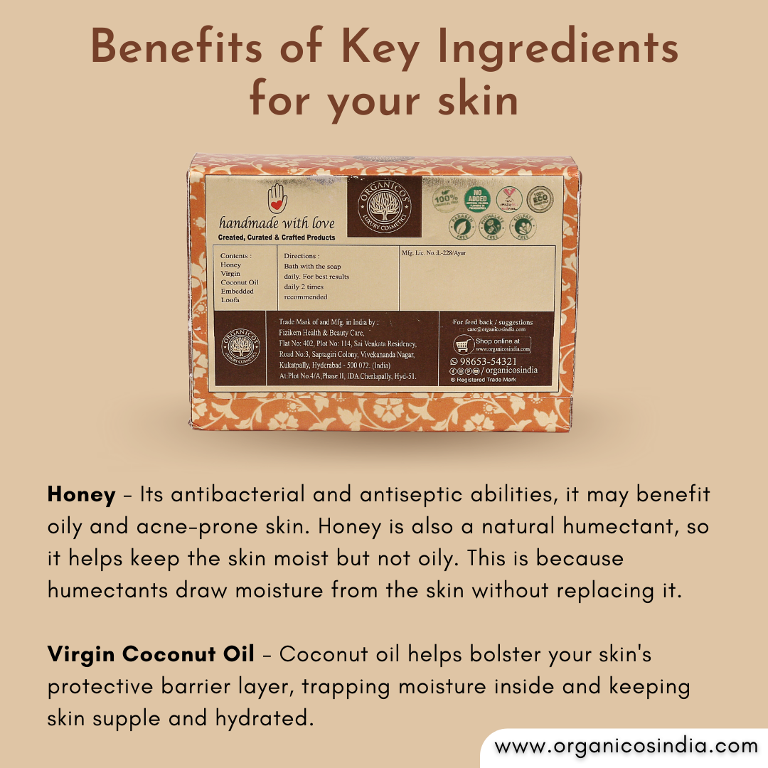Honey & Oats Scrub Soap 100 g