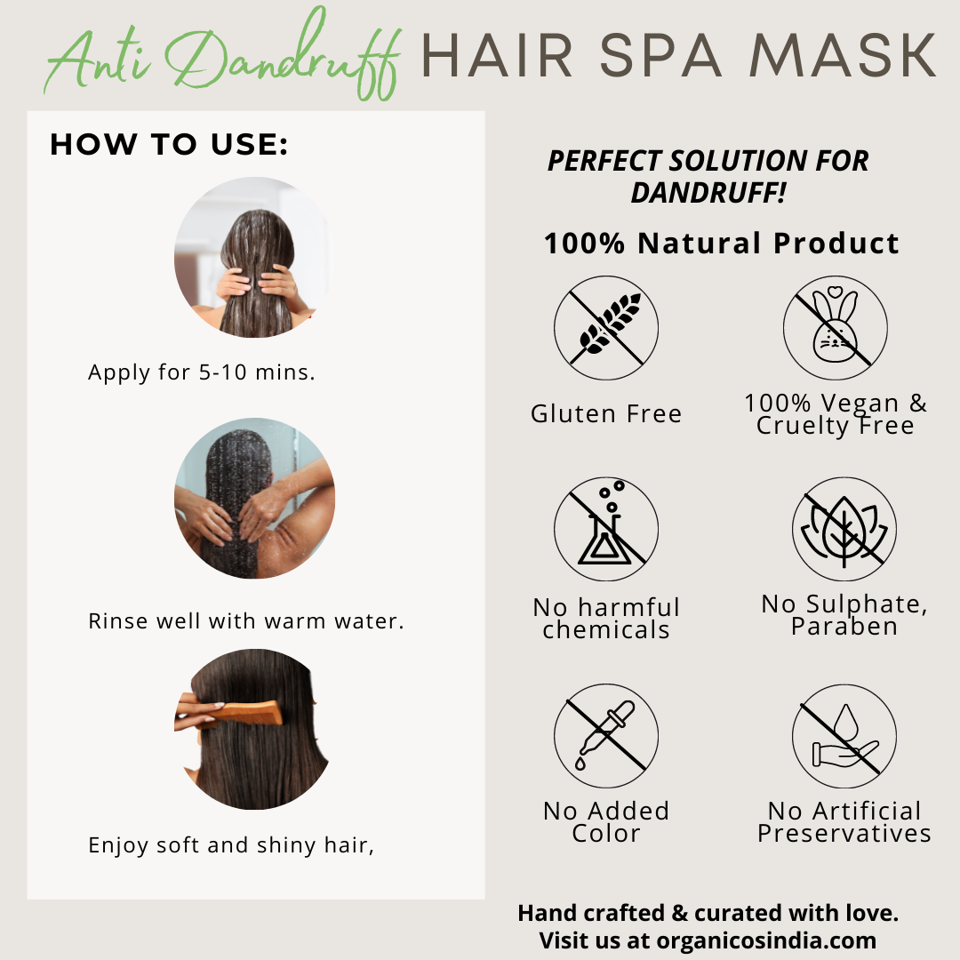 Anti Dandruff Hair Spa Mask 50 G