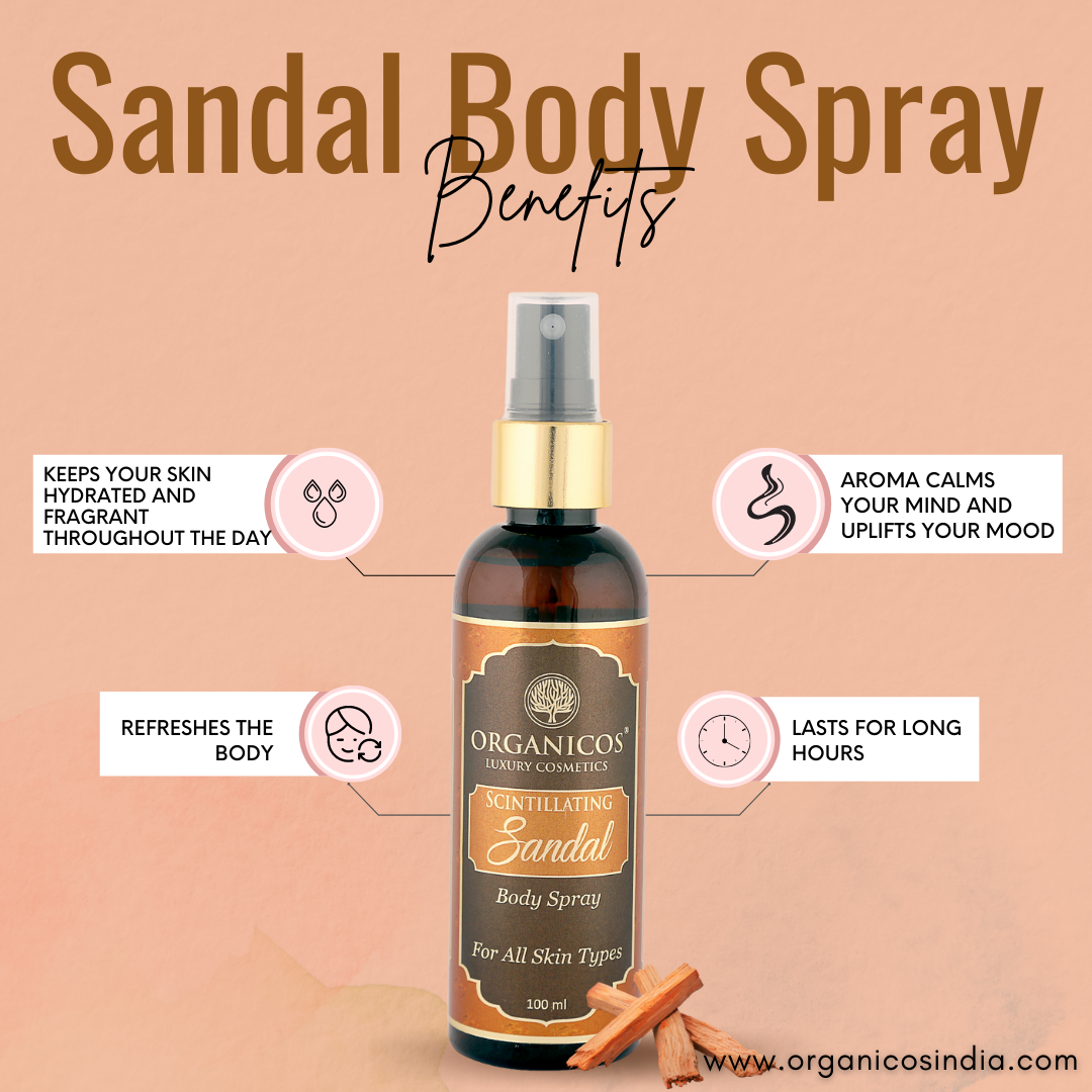 SCINTILLATING SANDAL BODY SPRAY 100 ML