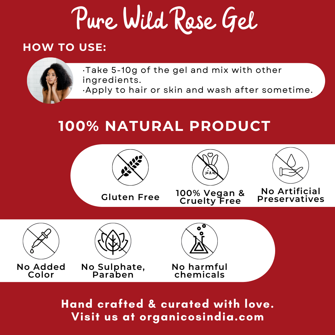 PURE WILD ROSE GEL 150 G