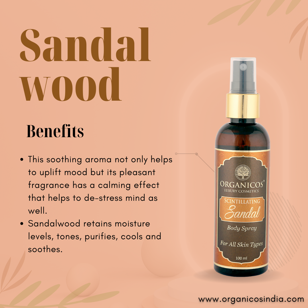 SCINTILLATING SANDAL BODY SPRAY 100 ML