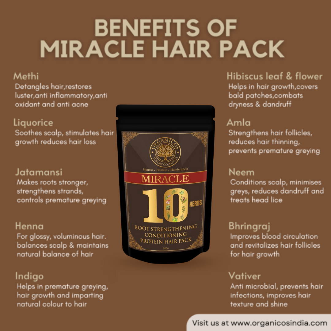10 HERBS ROOT STRENGTHENING PROTEIN HAIR PACK 100G
