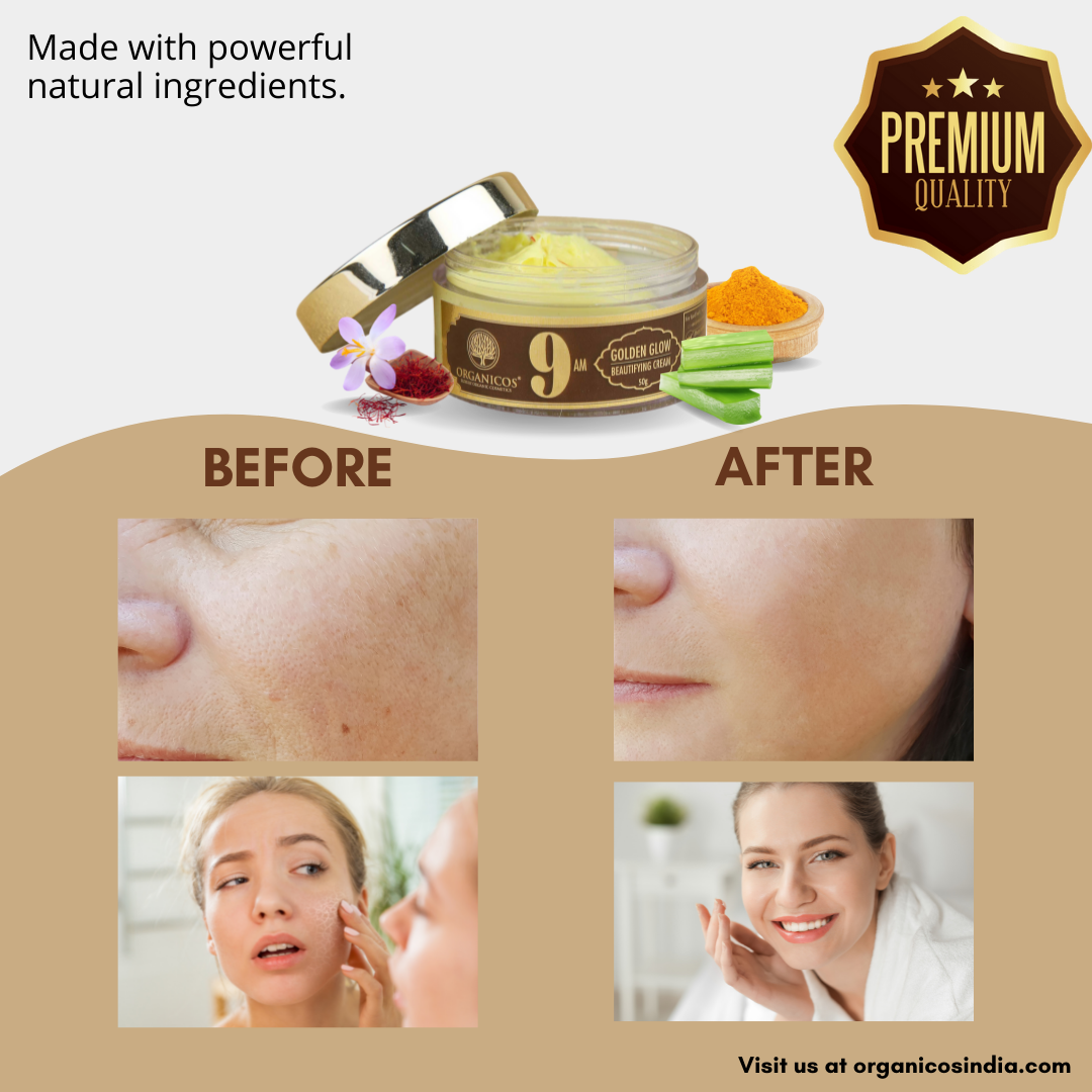 9 AM Golden Glow Day Cream 50 gms