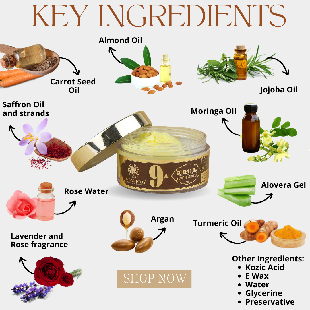 9 AM Golden Glow Day Cream 50 gms