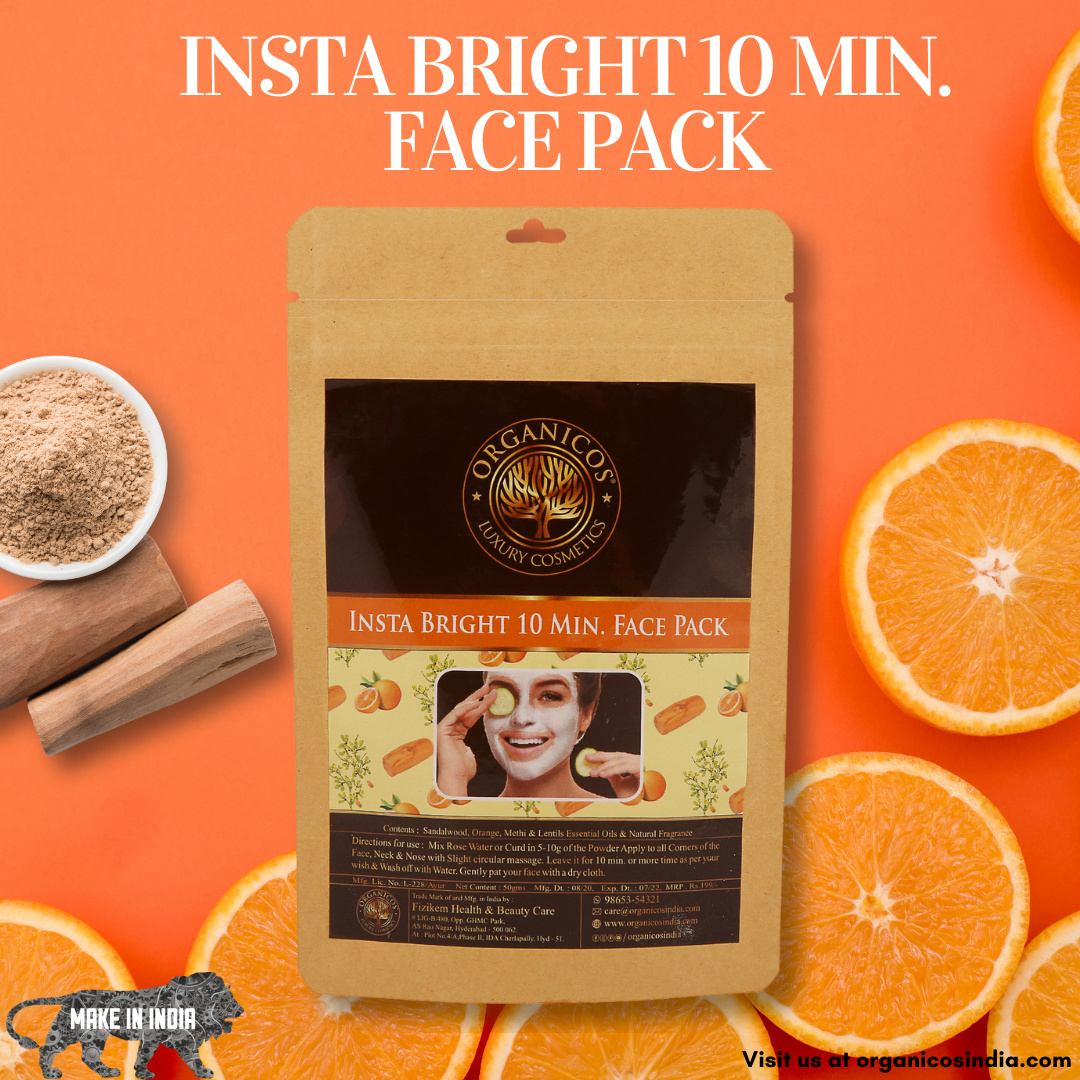 INSTA BRIGHT 10 MIN FACE PACK 50G