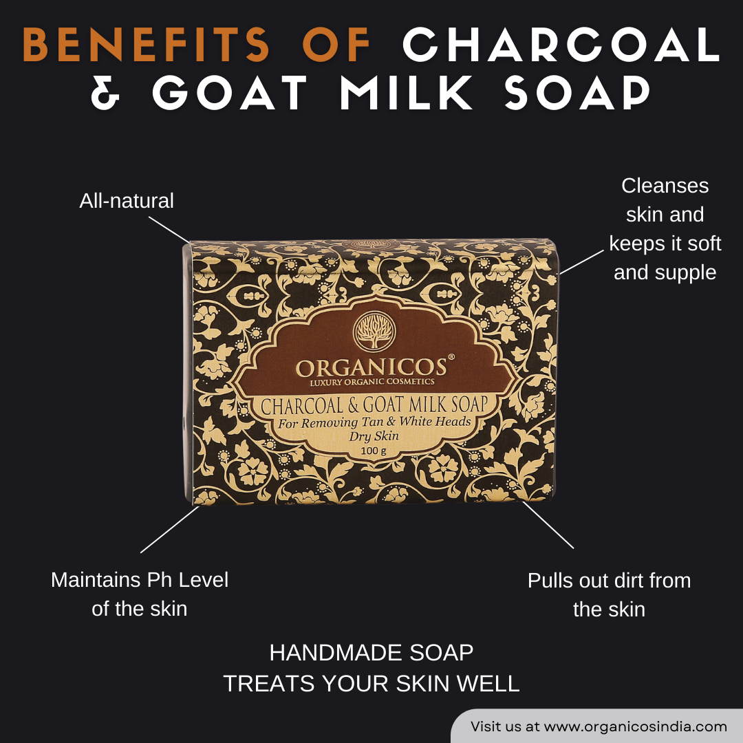 Charcoal & Goat Milk Soap 100 g