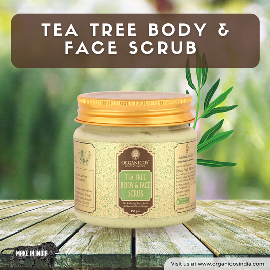 TEA TREE BODY & FACE SCRUB 150 G