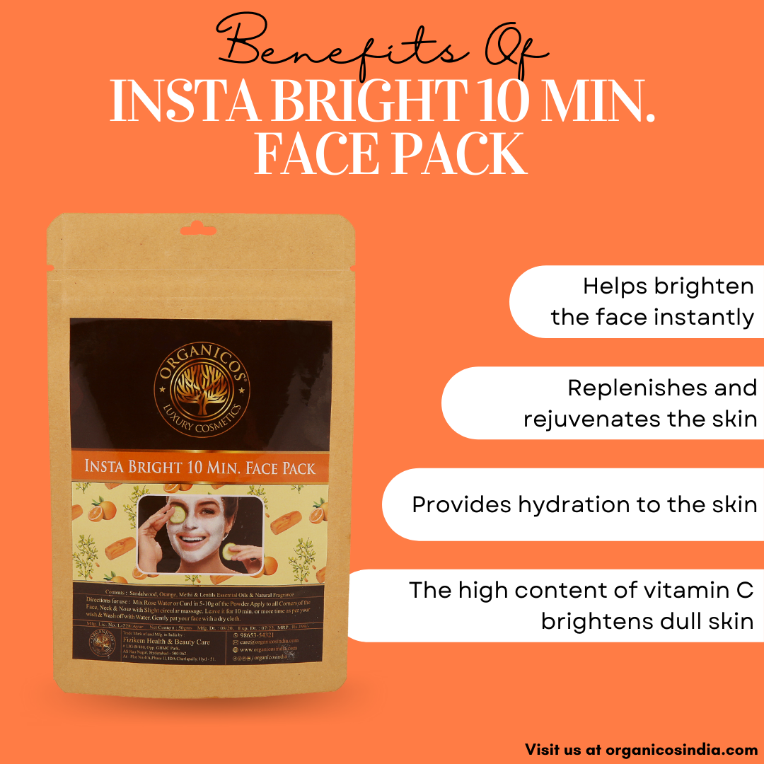 INSTA BRIGHT 10 MIN FACE PACK 50G