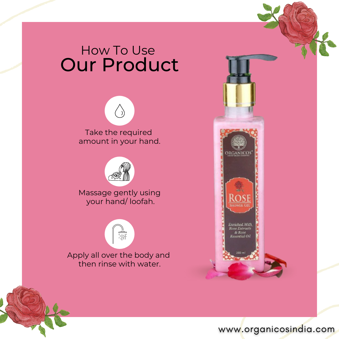 Rose Shower Gel 200 ml