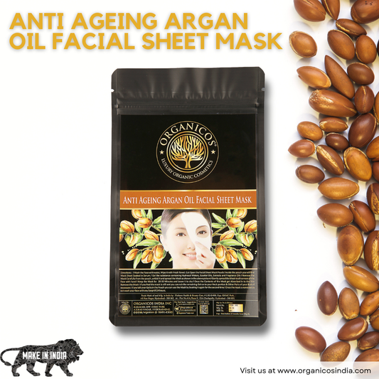 Anti Ageing Argan Oil Facial Sheet Mask