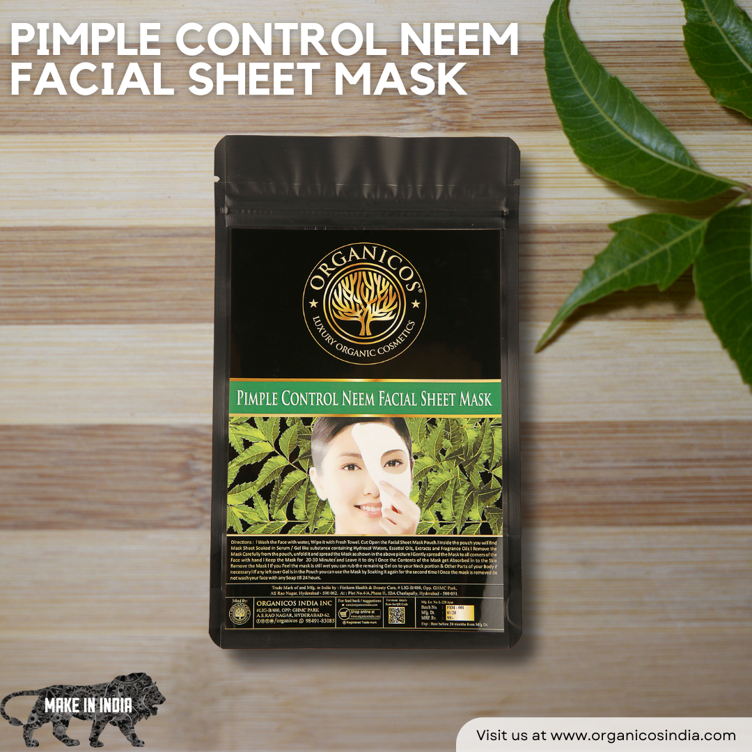 Pimple Control Neem Facial Sheet Mask