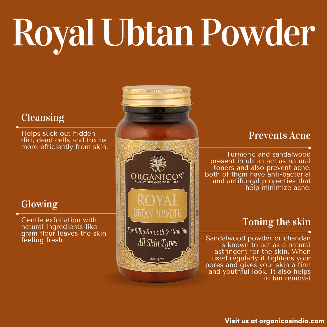 Royal Ubtan 250 gms – Organicos India Store