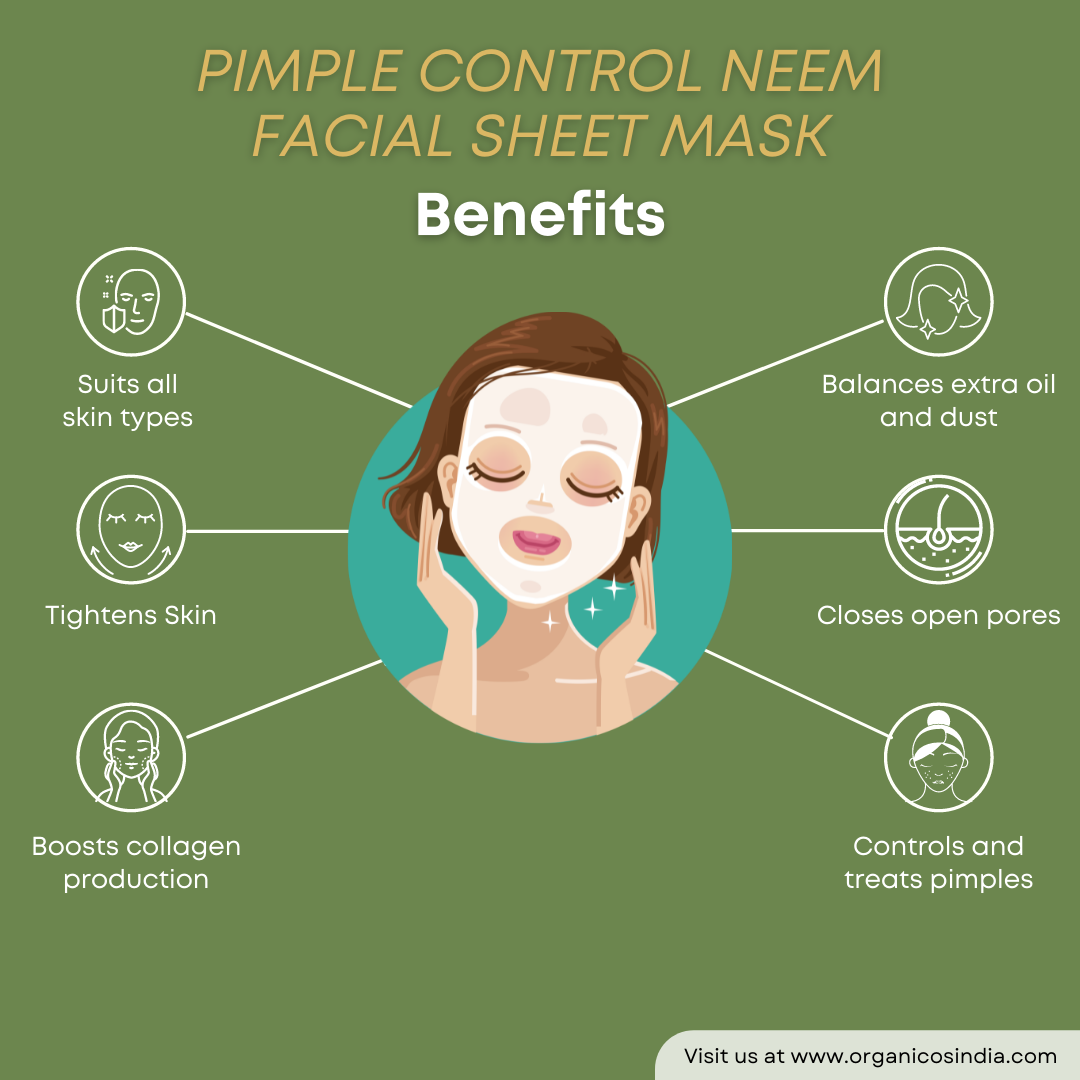 Pimple Control Neem Facial Sheet Mask