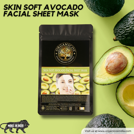 Skin Soft Avocado Facial Sheet Mask