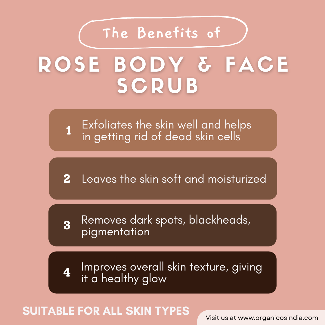 ROSE BODY & FACE SCRUB 150 G