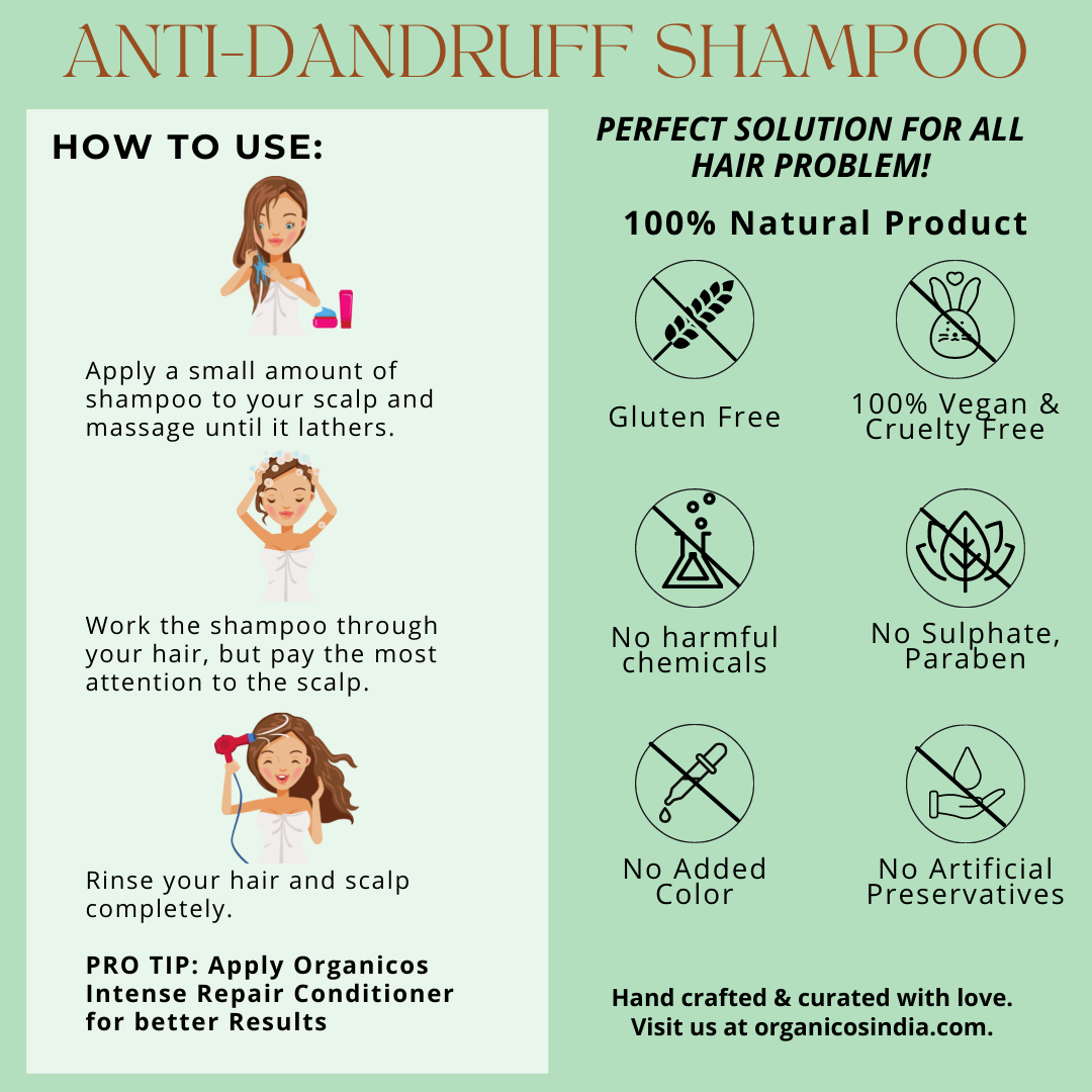 ANTI DANDRUFF SHAMPOO 200 ML