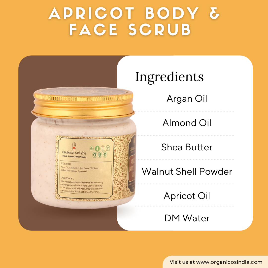 APRICOT BODY & FACE SCRUB 150 G