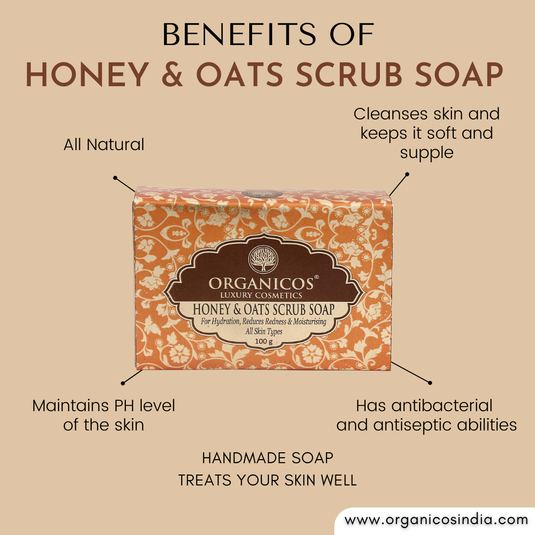 Honey & Oats Scrub Soap 100 g