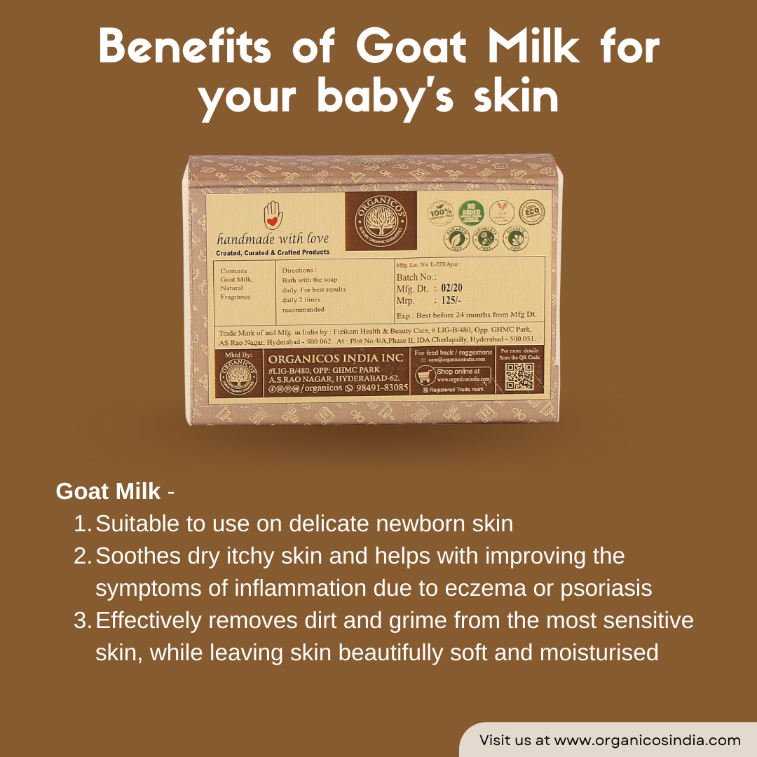 Goat Milk Baby Soap 100 g