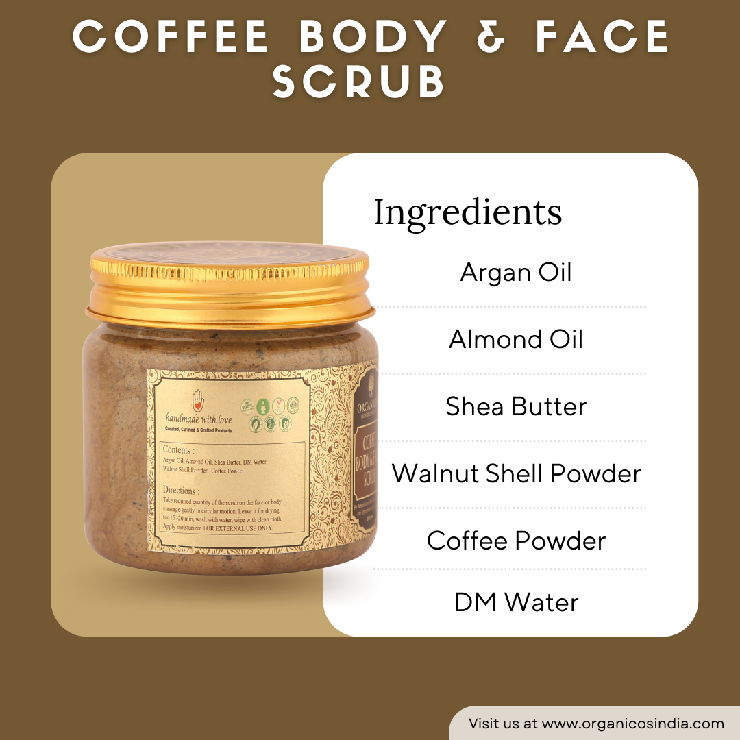 Coffee Body & Face Scrub 150 gms