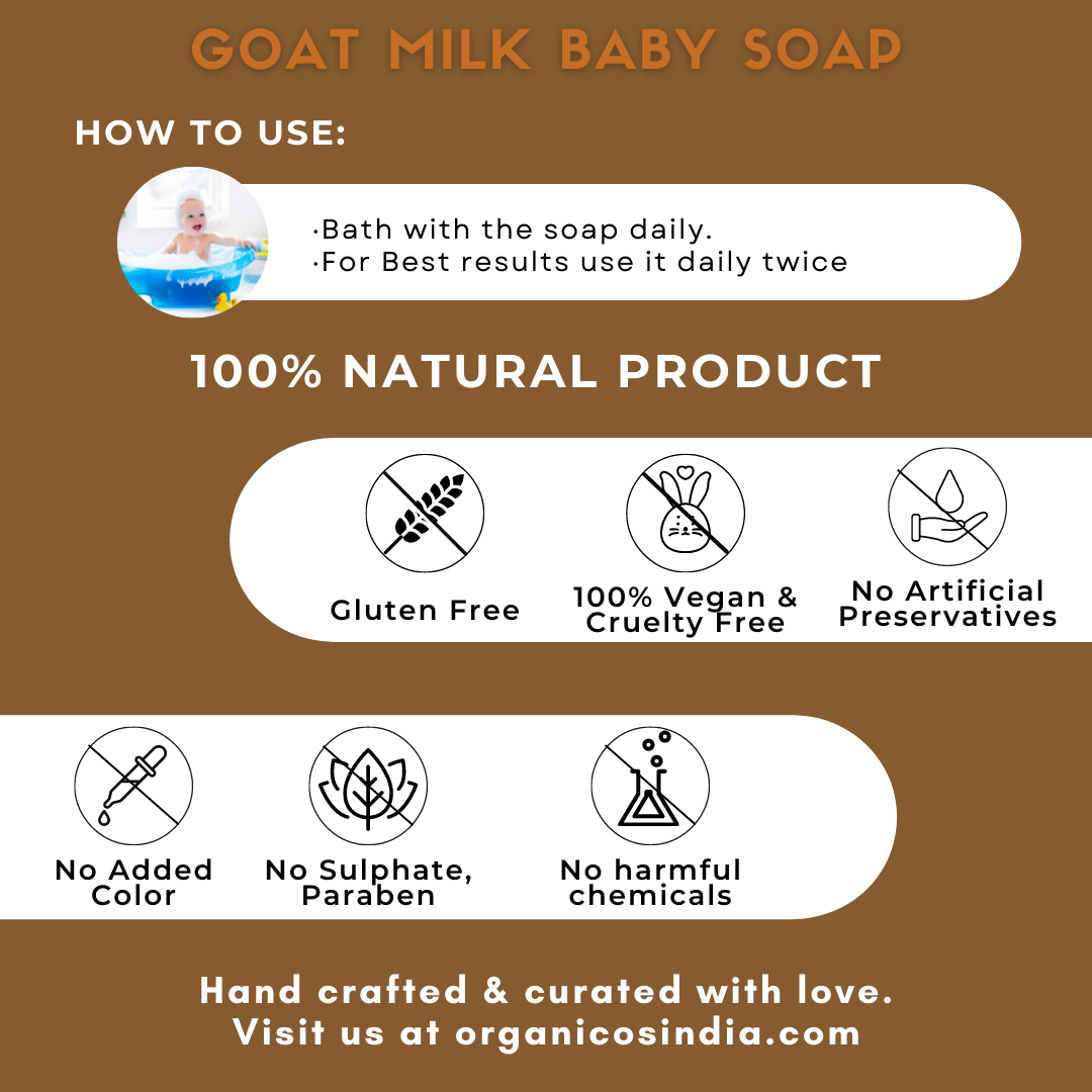 Goat Milk Baby Soap 100 g