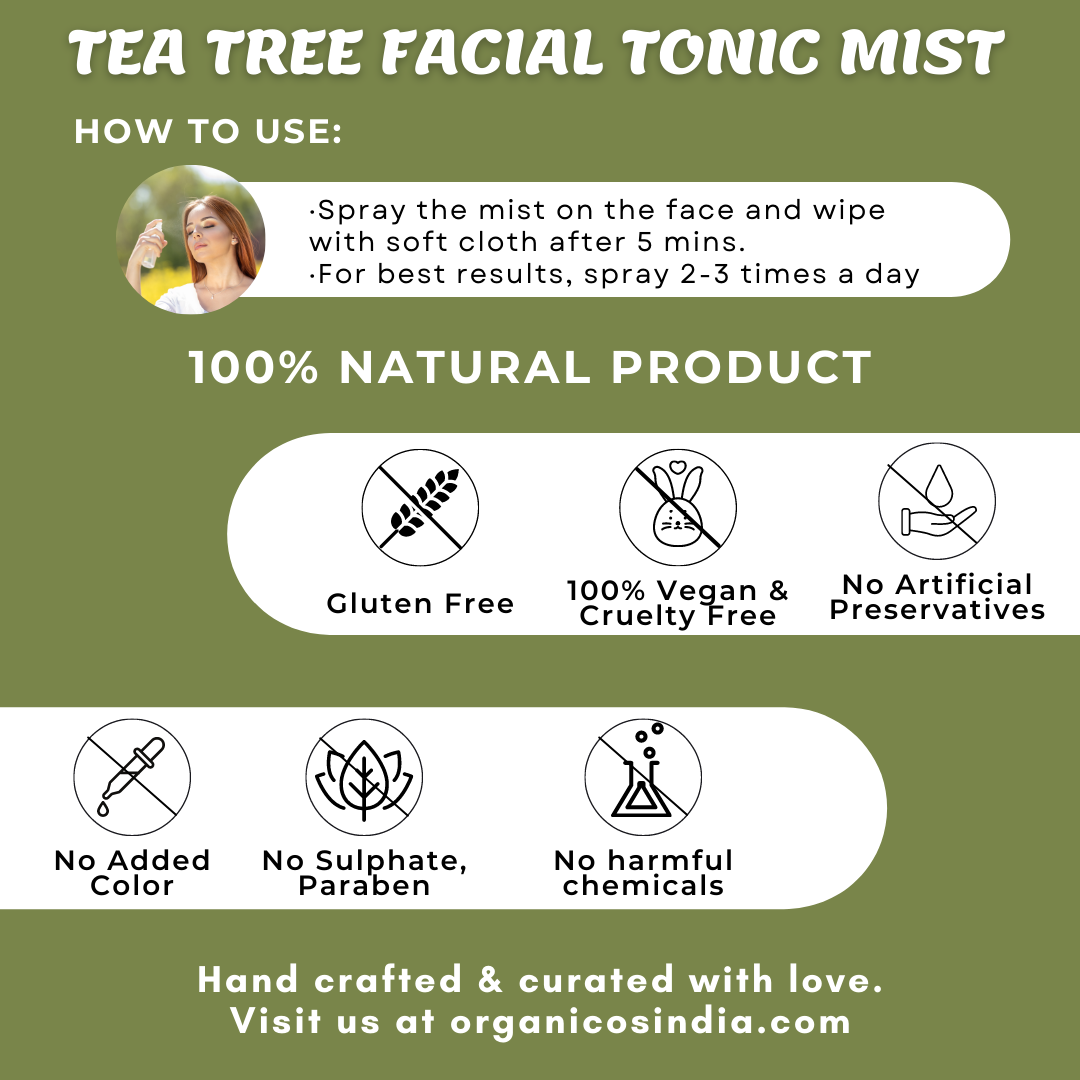 Tea Tree Facial Tonic Mist 100 ml