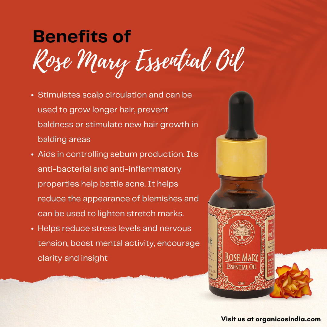 Rose Mary Essential Oil 15 ml