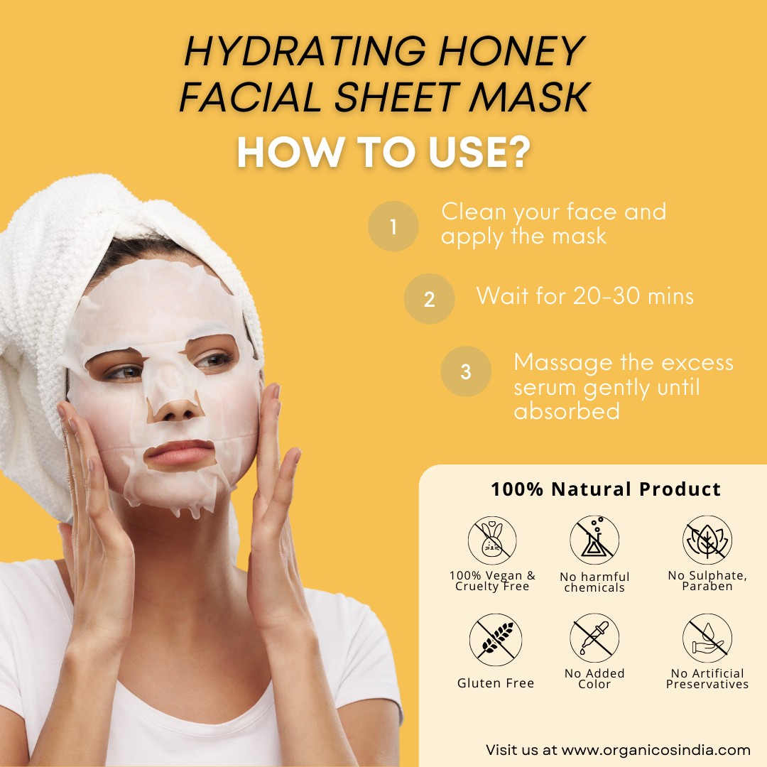 Hydrating Honey Facial Sheet Mask