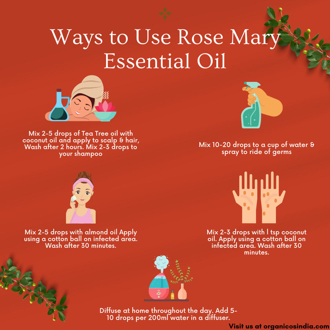 Rose Mary Essential Oil 15 ml