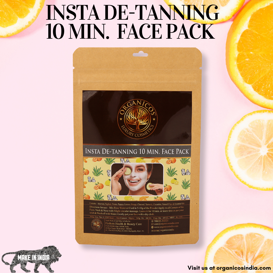 Insta 10 Min Detan Face Pack 50 gms