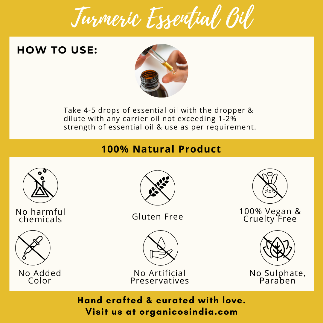 Turmeric Essential Oil 15ml