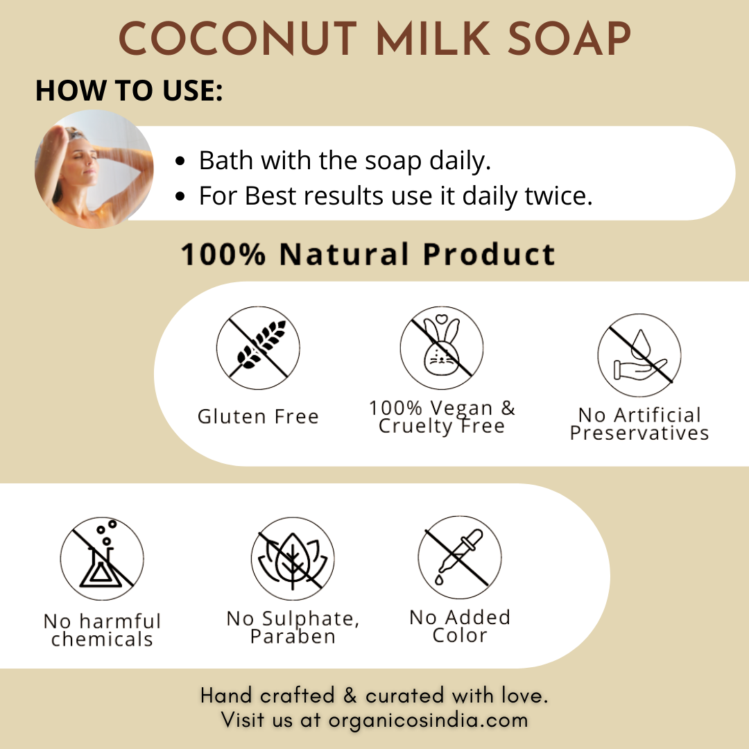 Coconut Milk Soap 100 g