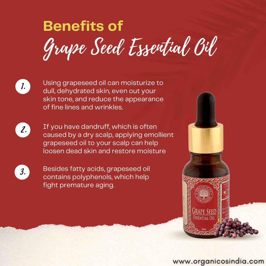 Grape Seed Essential Oil 15 ml