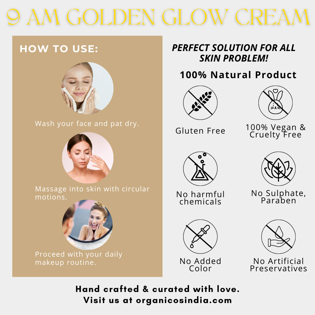 9 AM Golden Glow Day Cream 50 gms