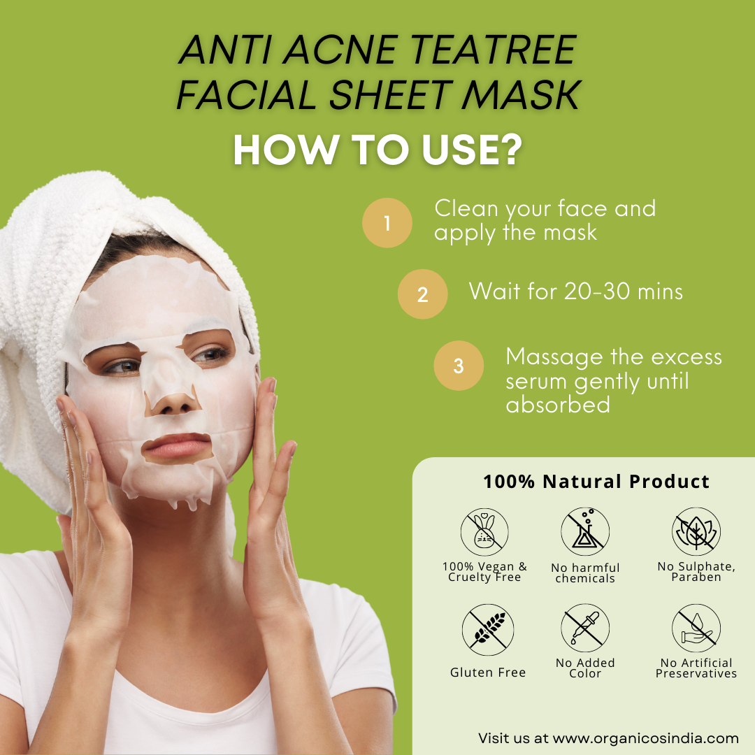 Anti Acne Tea Facial Tree Mask