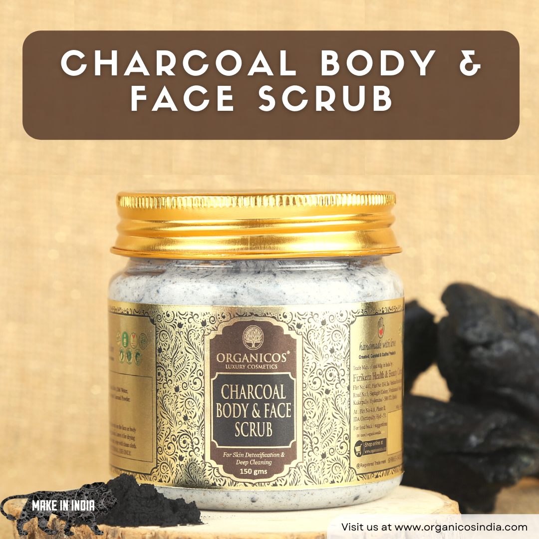 CHARCOAL BODY & FACE SCRUB 150 G