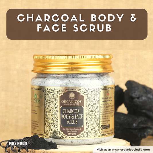 CHARCOAL BODY & FACE SCRUB 150 G