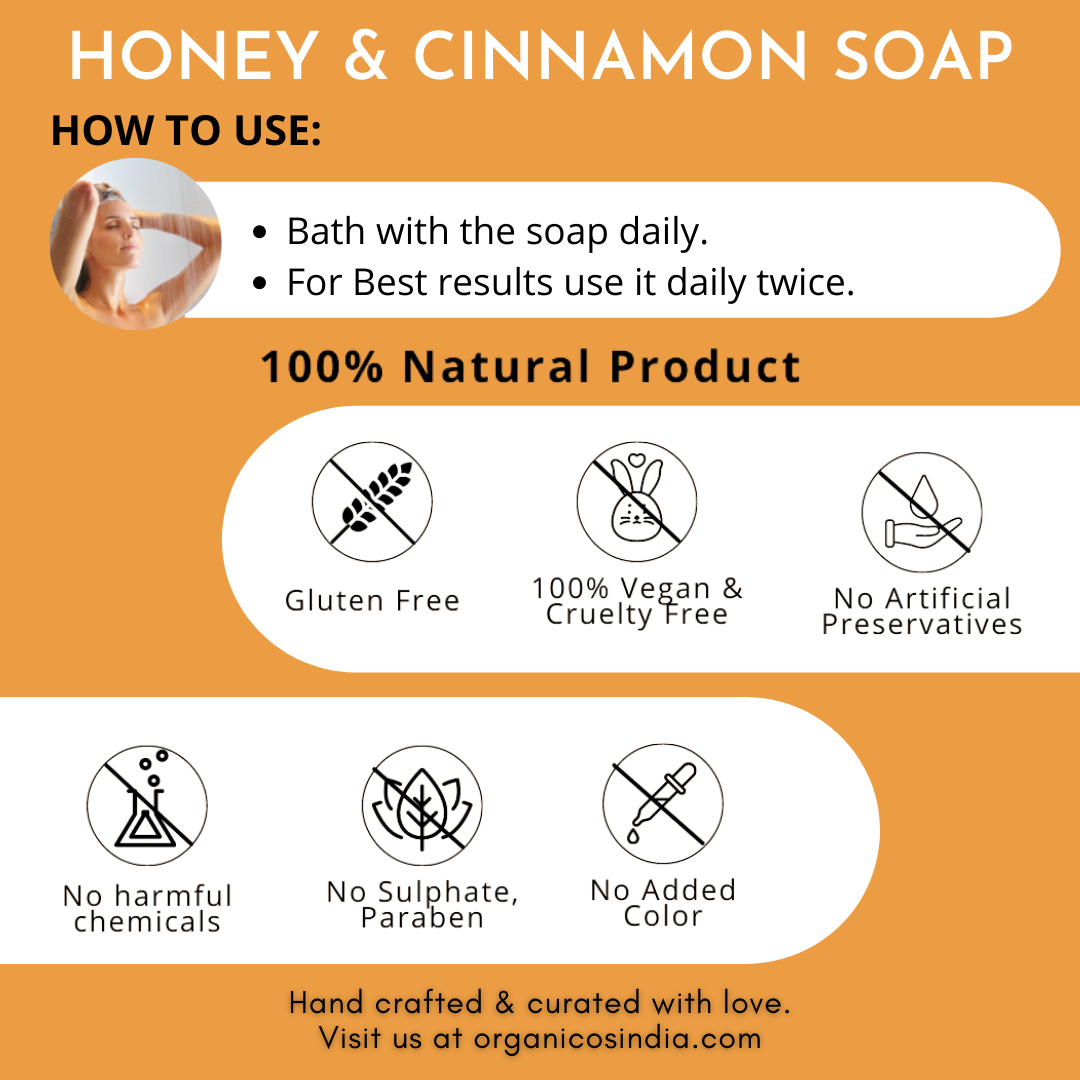 HONEY & CINNAMON SOAP 100G