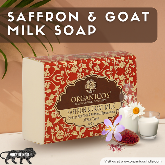 Saffron & Goat milk Soap 100 g