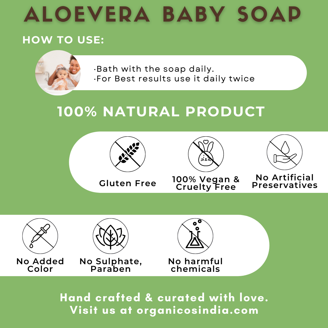 Aloevera Baby Soap 100g