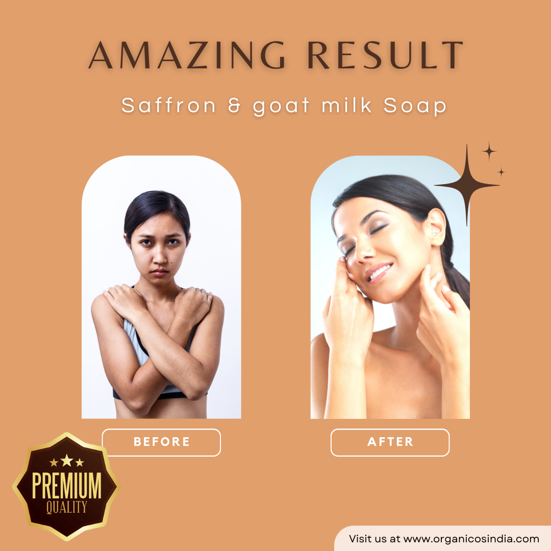 Saffron & Goat milk Soap 100 g