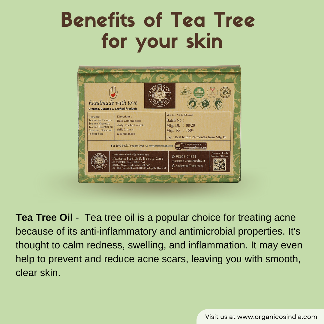 Tea Tree Oil Soap 100 g